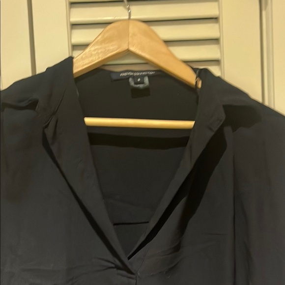 Women's Black Blouse - Picture 3 of 4